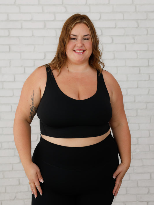 Victoria Sports Bra - Black