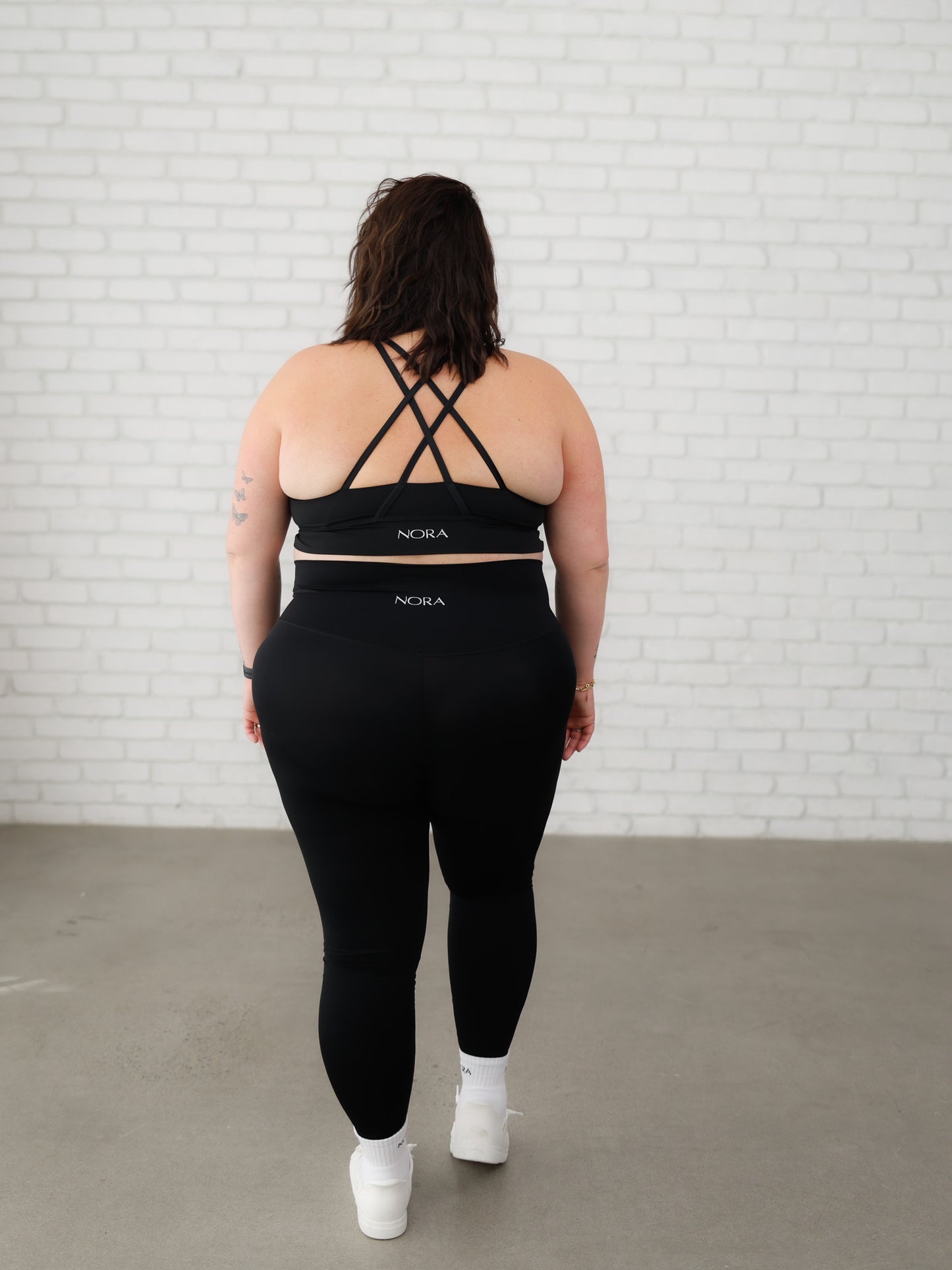 Legging à taille très haute Marlee - Noir