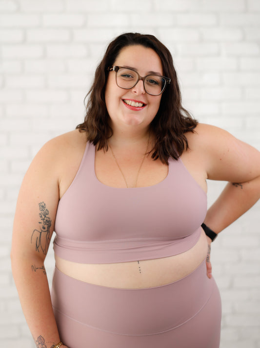 Eli Sports Bra - Blush