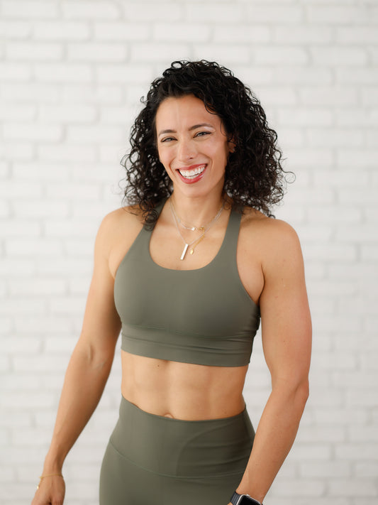 Eli Sports Bra - Kaki