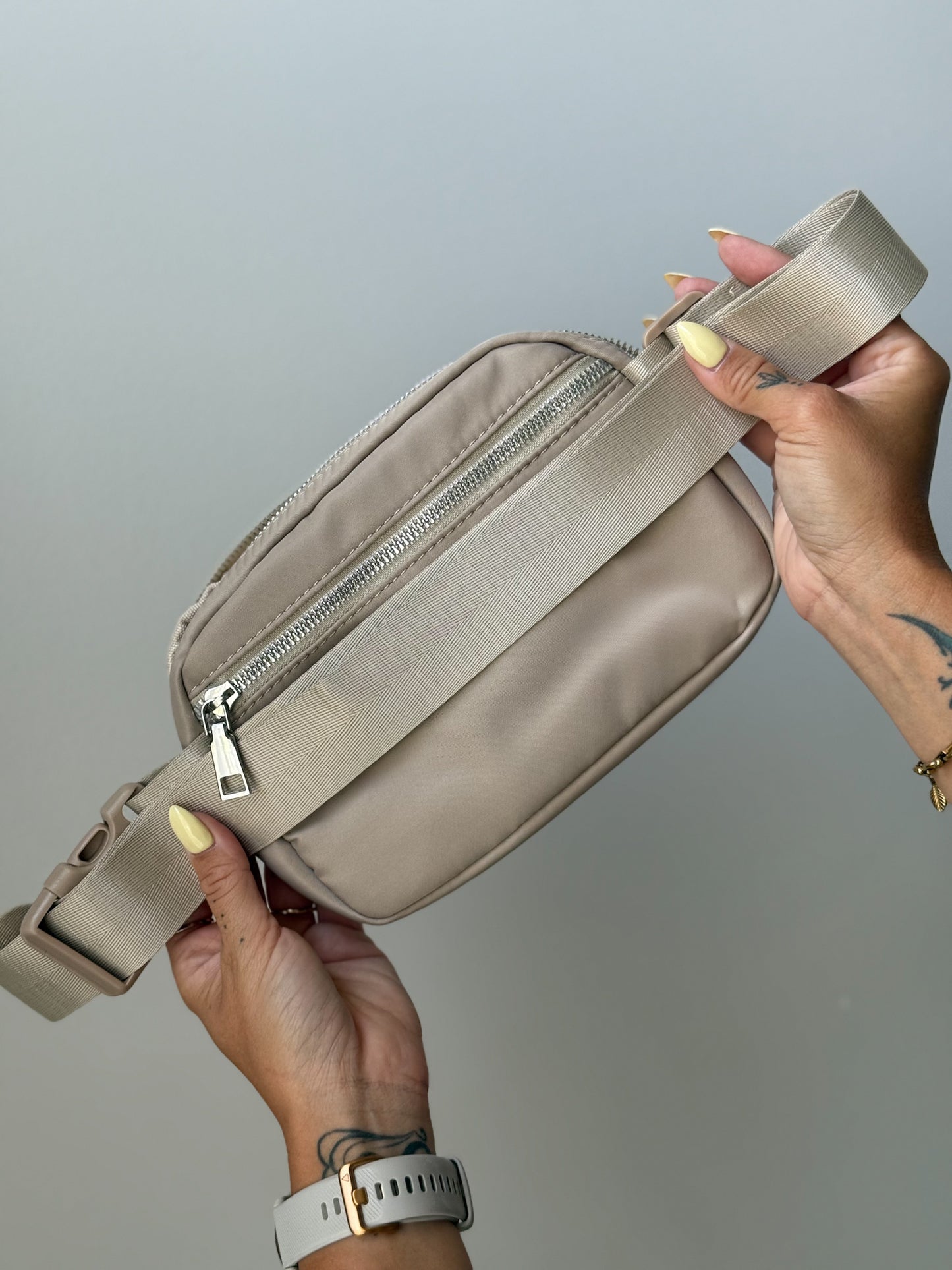Sac banane Nancy - Beige