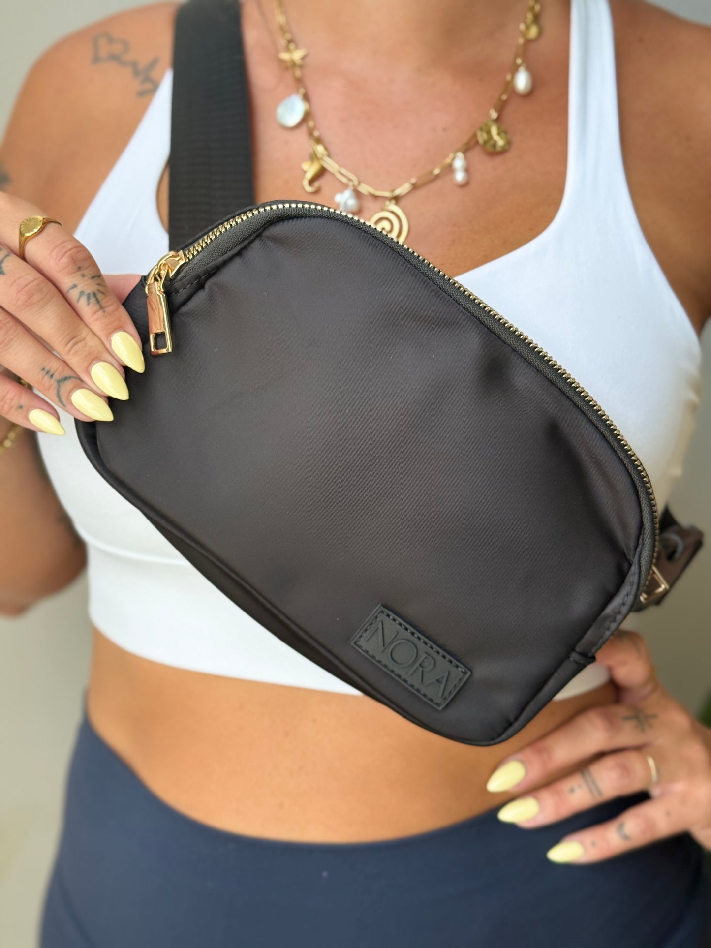 Sac banane Nancy - Noir