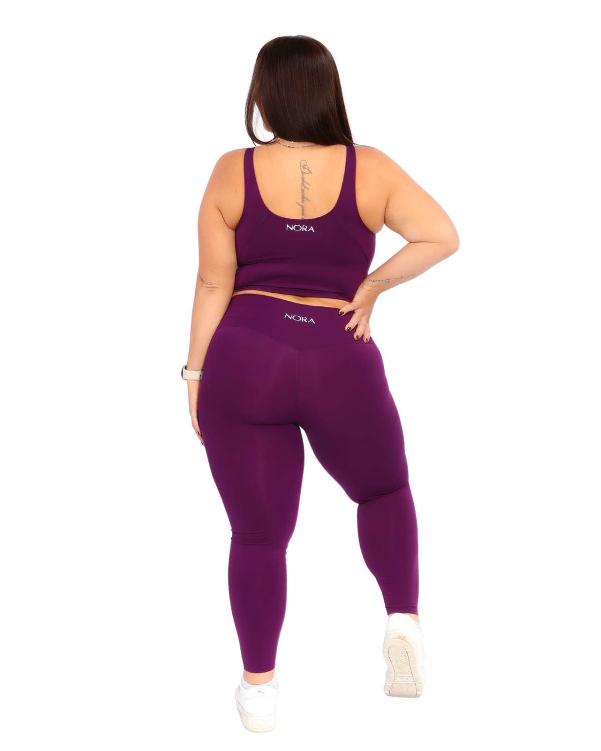 Legging Ana - Aubergine