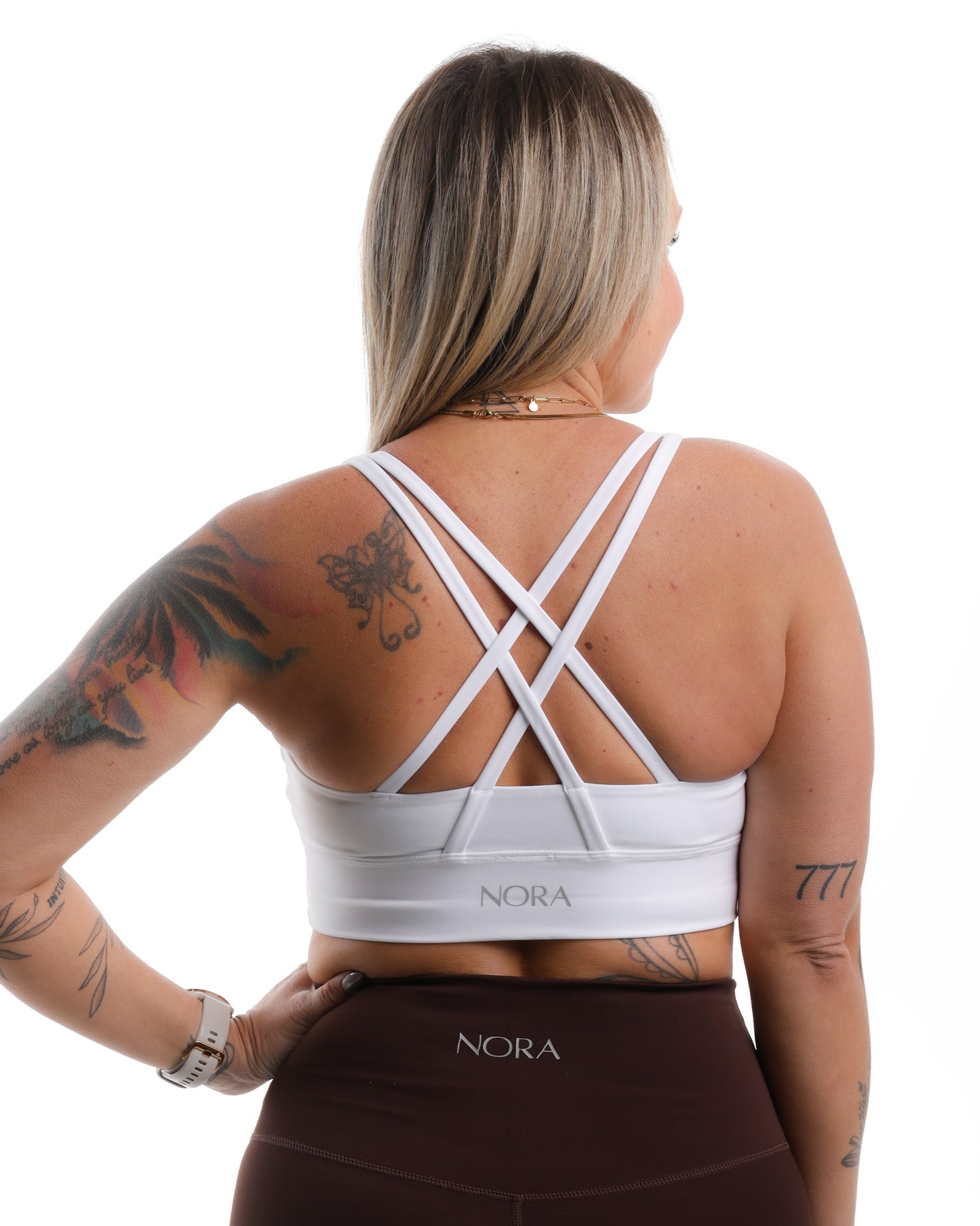 Soutien-gorge de sport Éli - Blanc