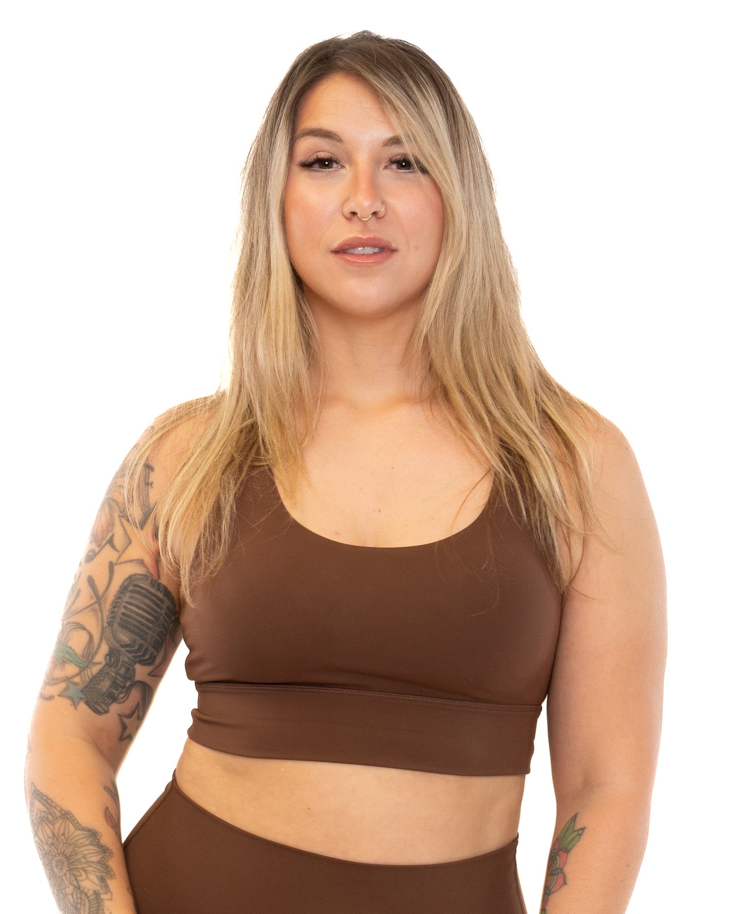 Soutien-gorge de sport Eli - Moka