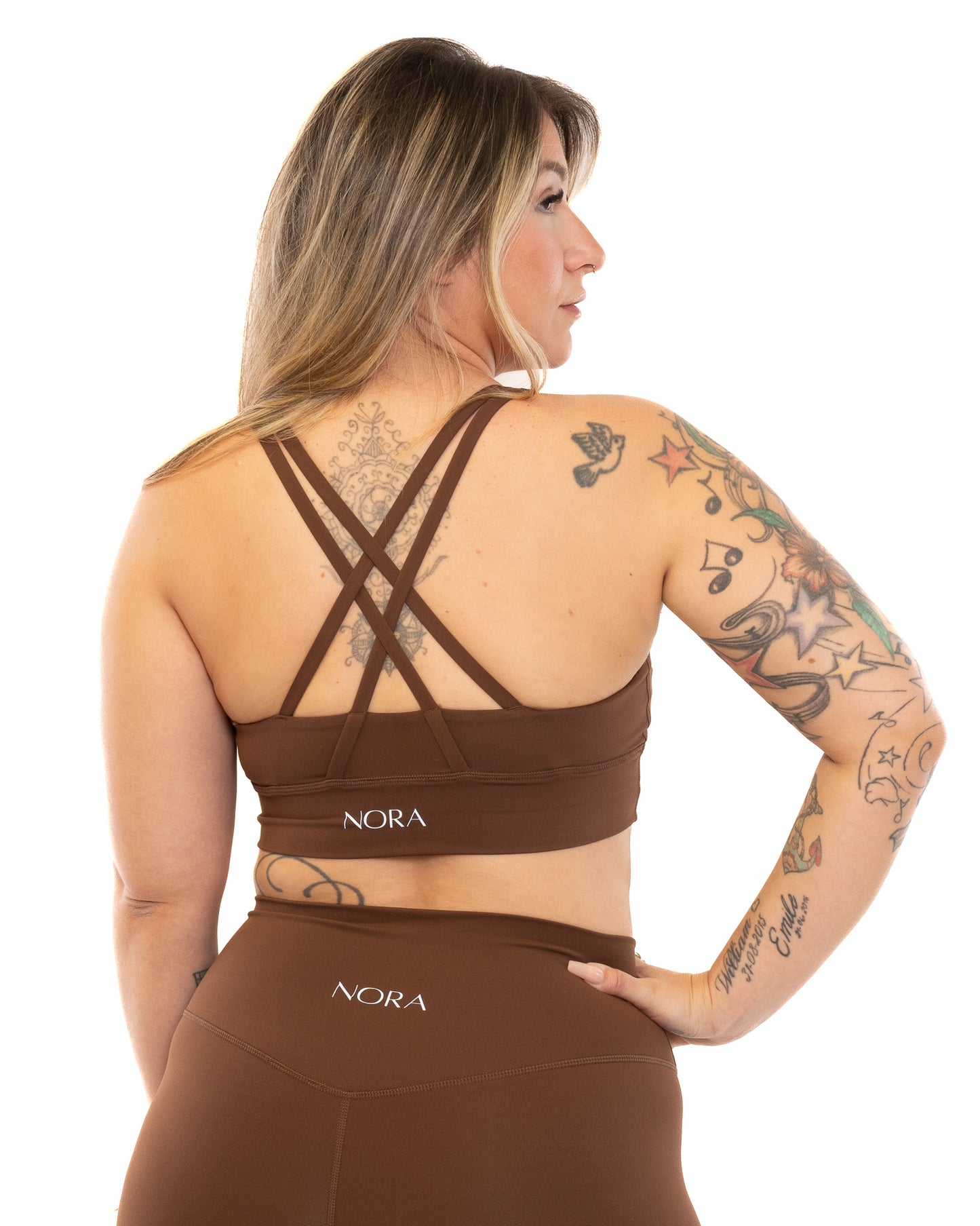Soutien-gorge de sport Eli - Moka