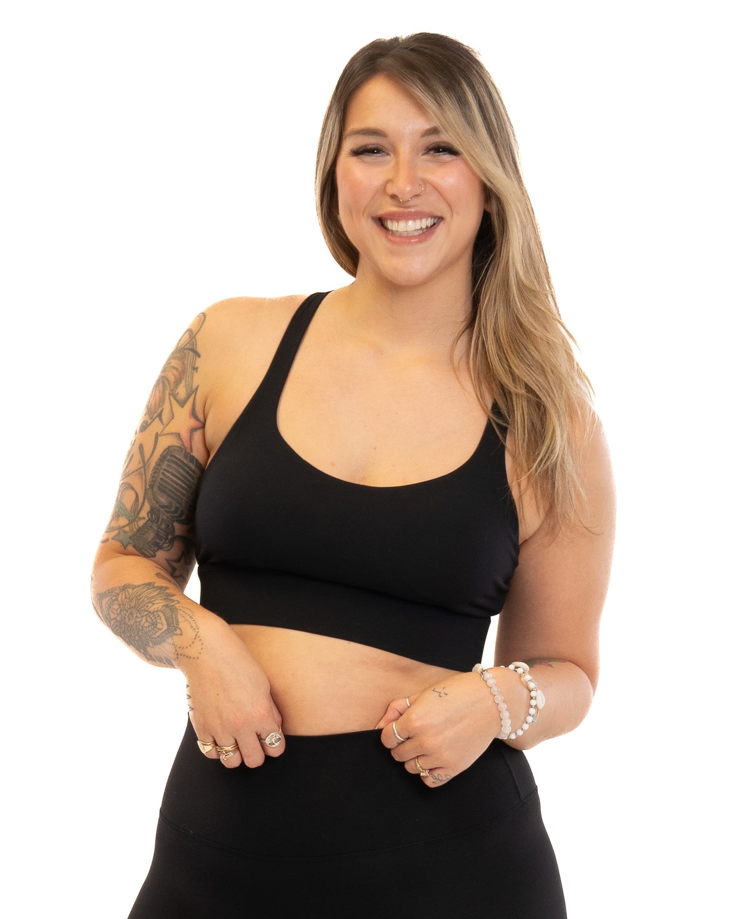 Daphnée Sports Bra - Black