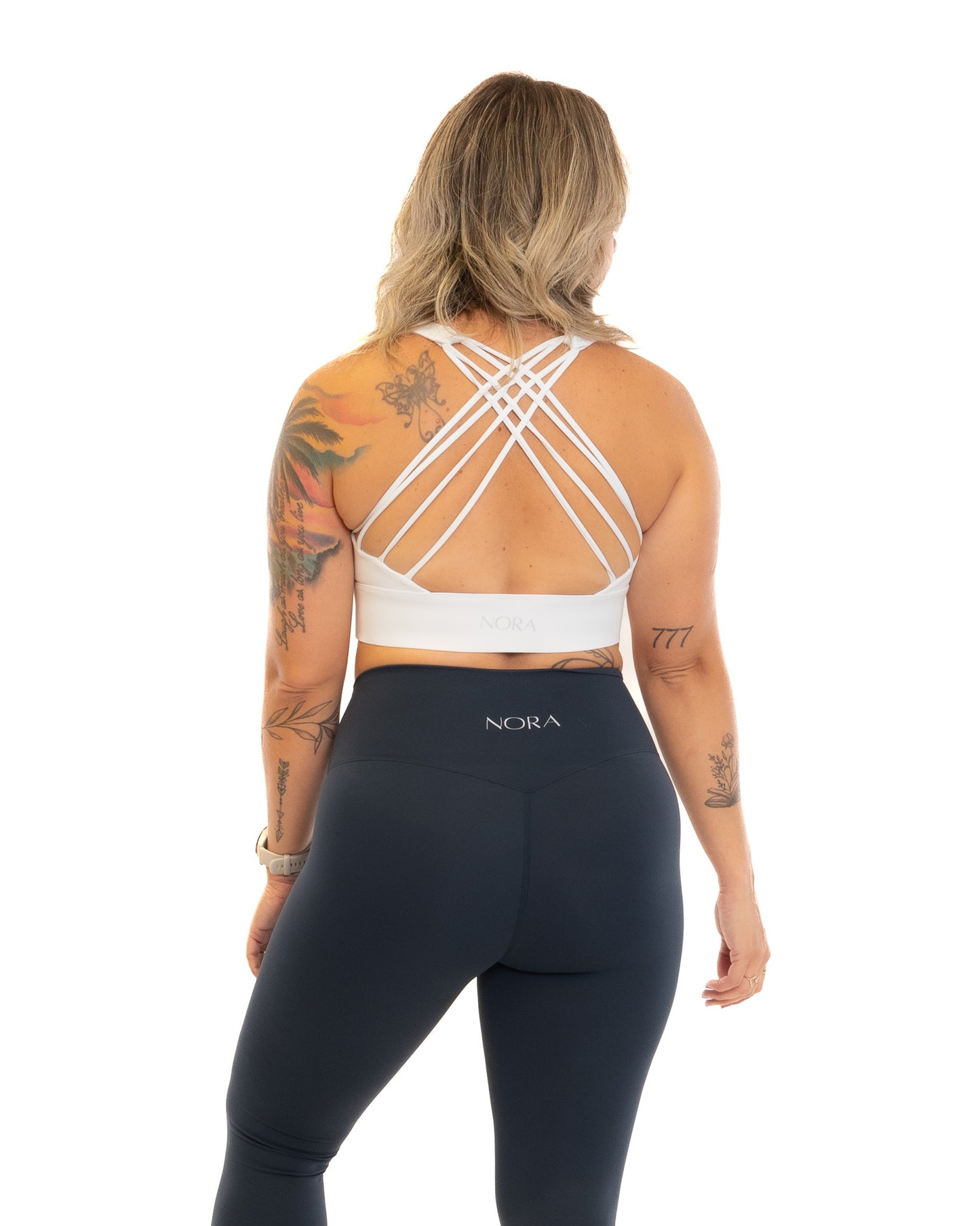 Daphnée Sports Bra - White