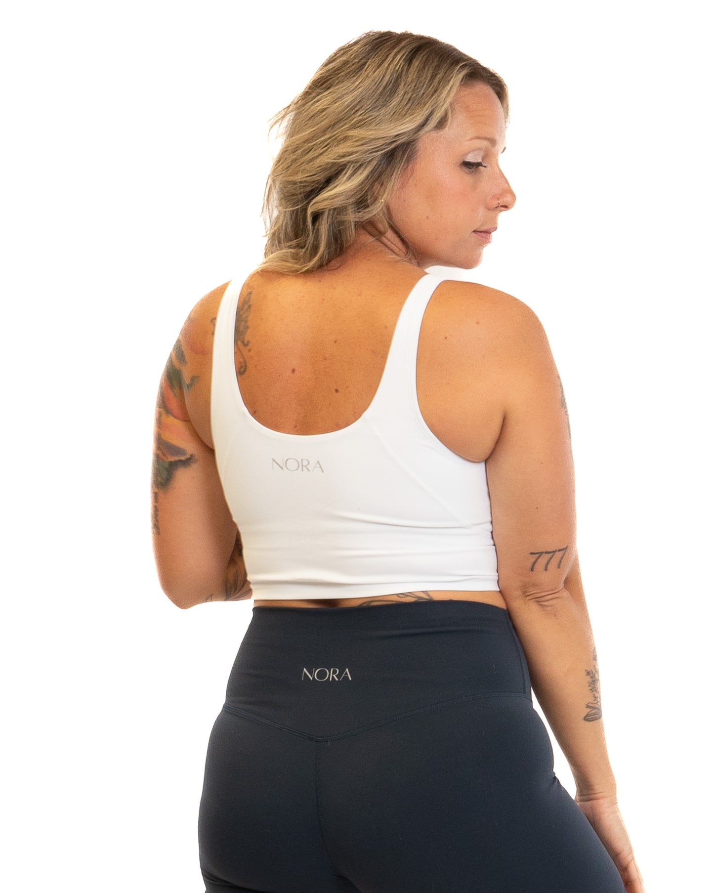 Victoria Sports Bra - White