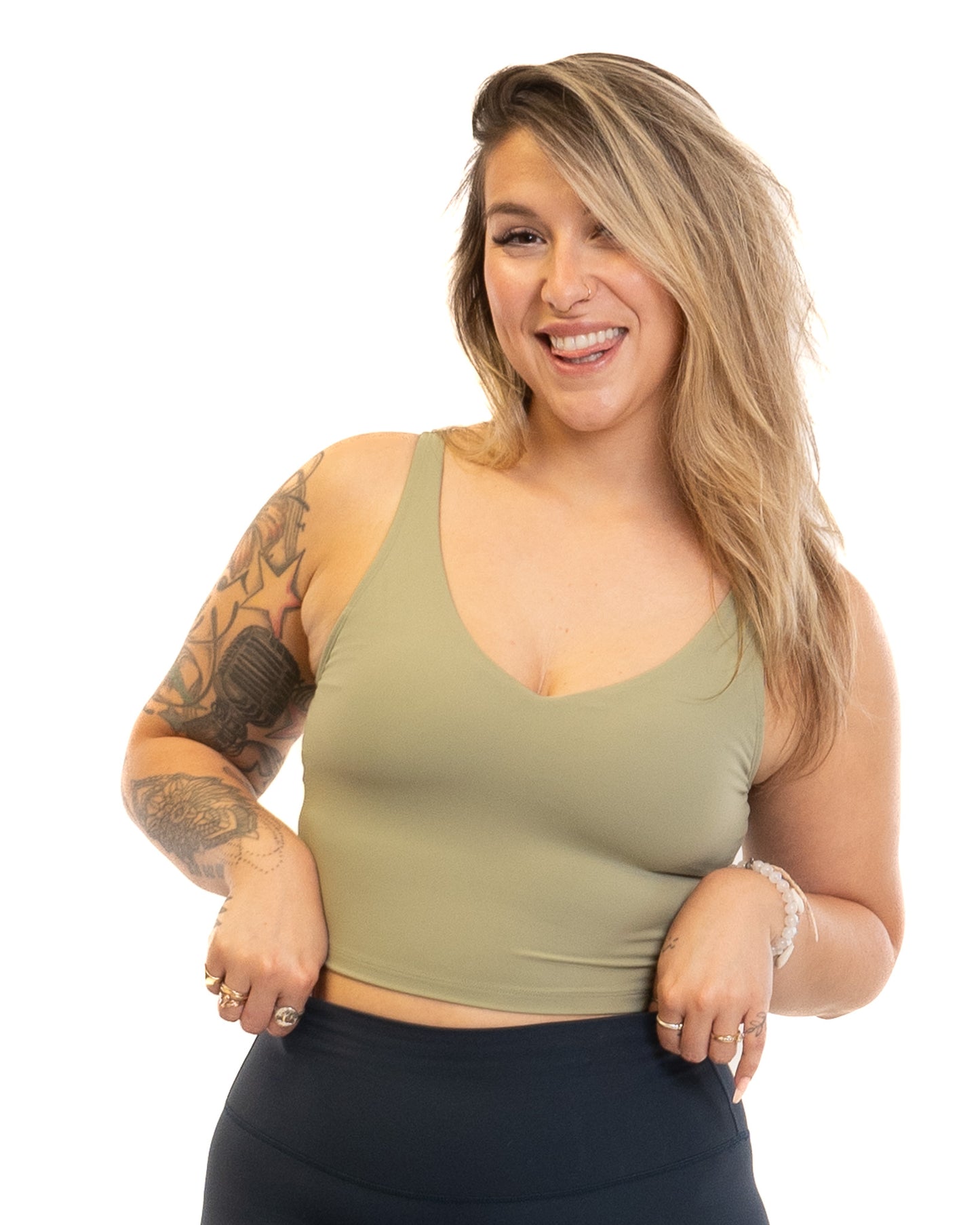 Victoria Sports Bra - Matcha