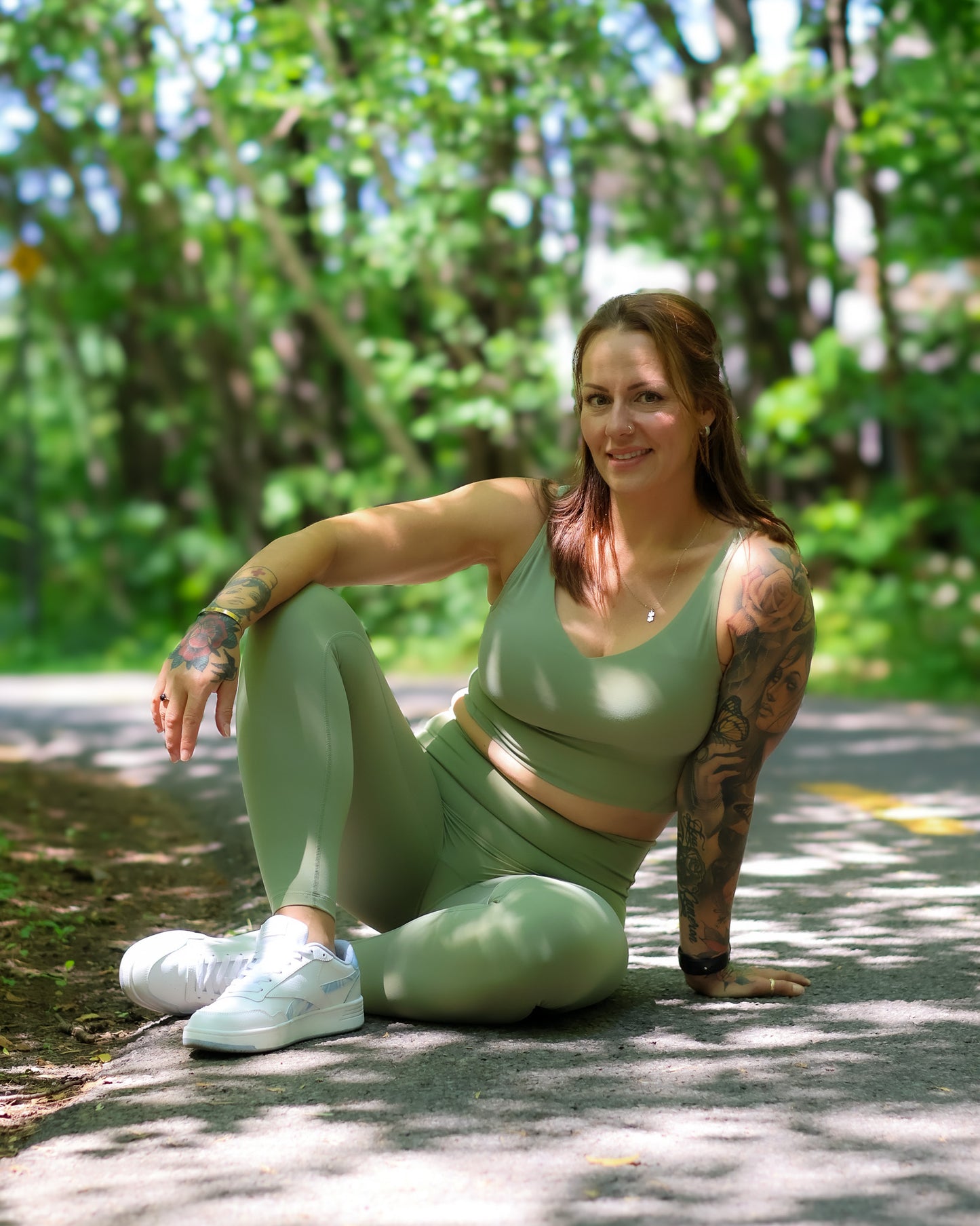 Victoria Sports Bra - Matcha