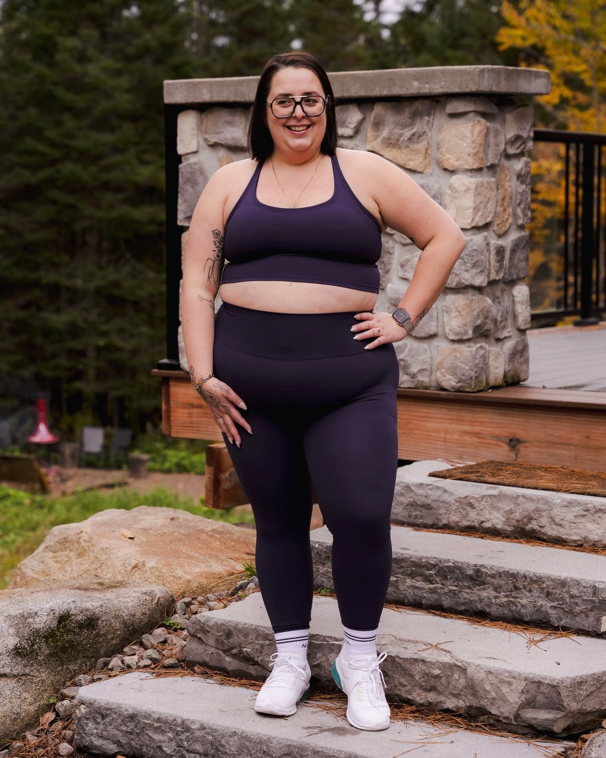 SCULPT | LEGGING MARLEE À TAILLE HAUTE - MARINE