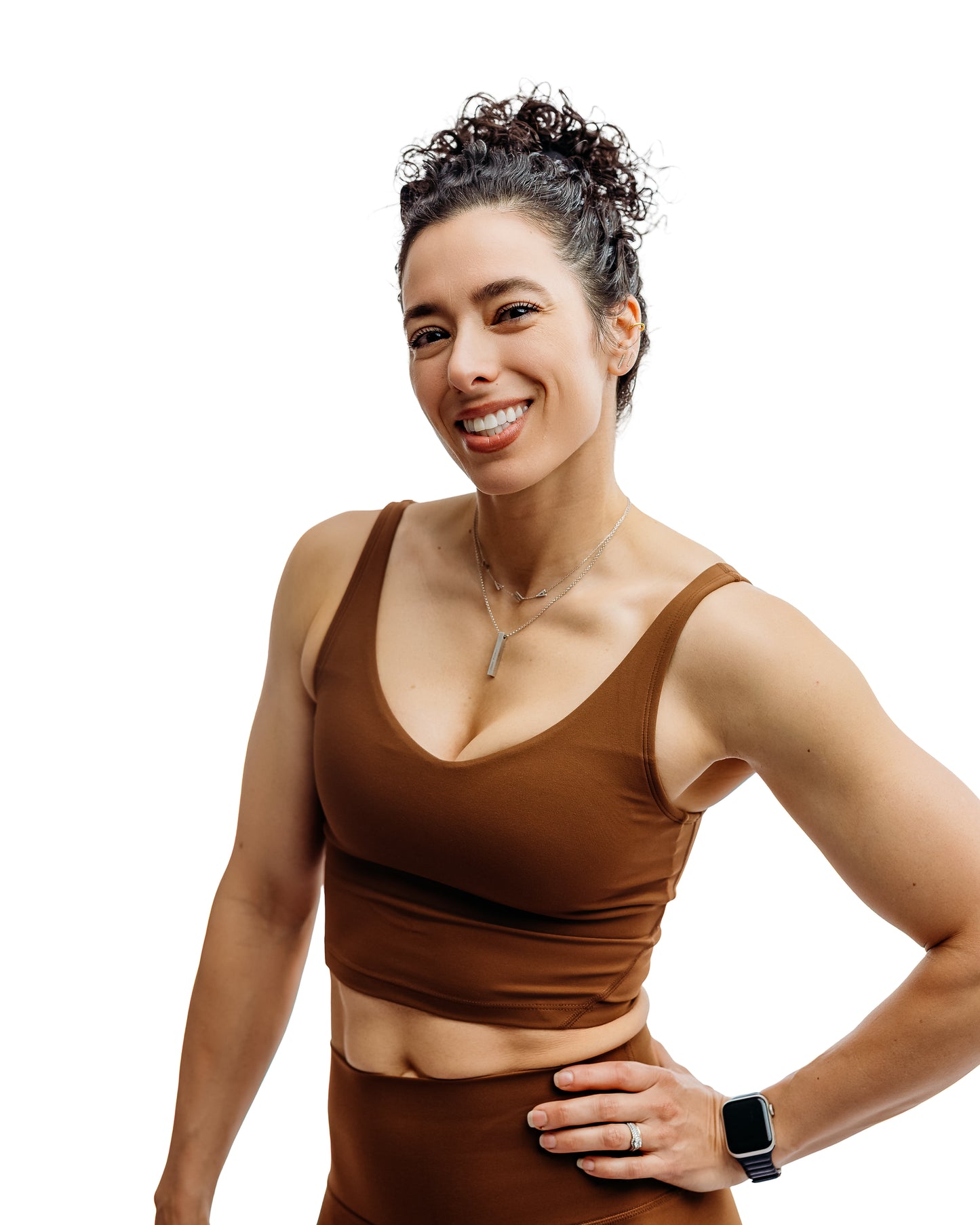 Victoria Sports Bra - Caramel