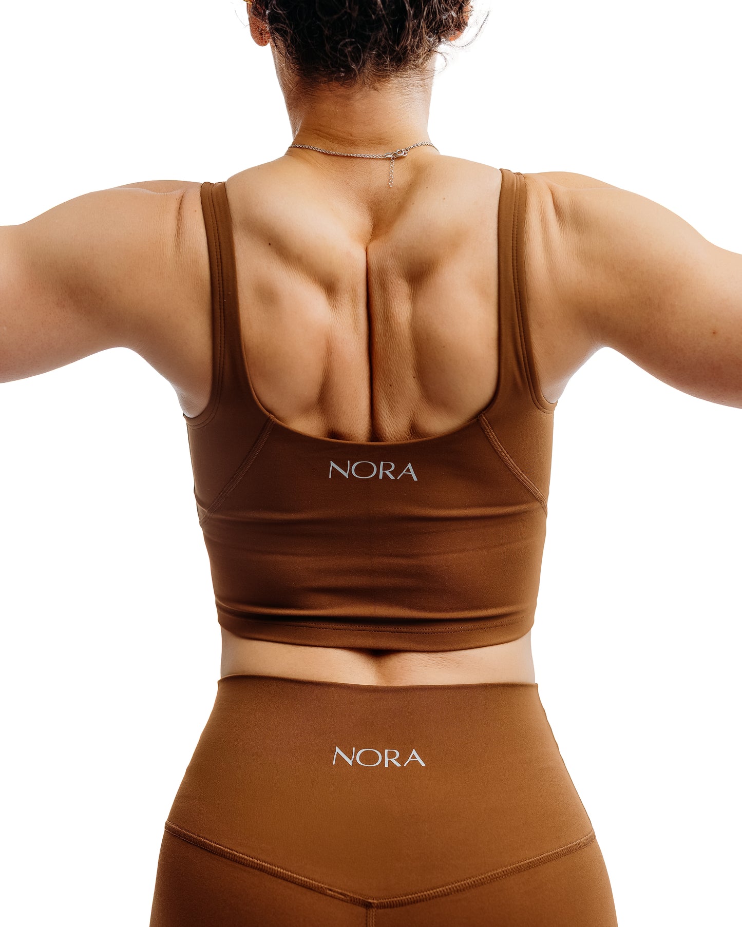 Victoria Sports Bra - Caramel