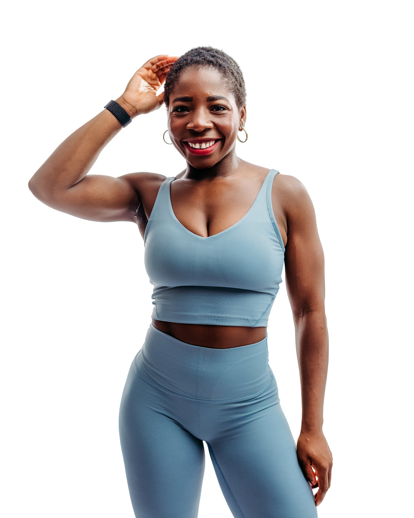 Soutien-gorge de sport Victoria - Bleu acier