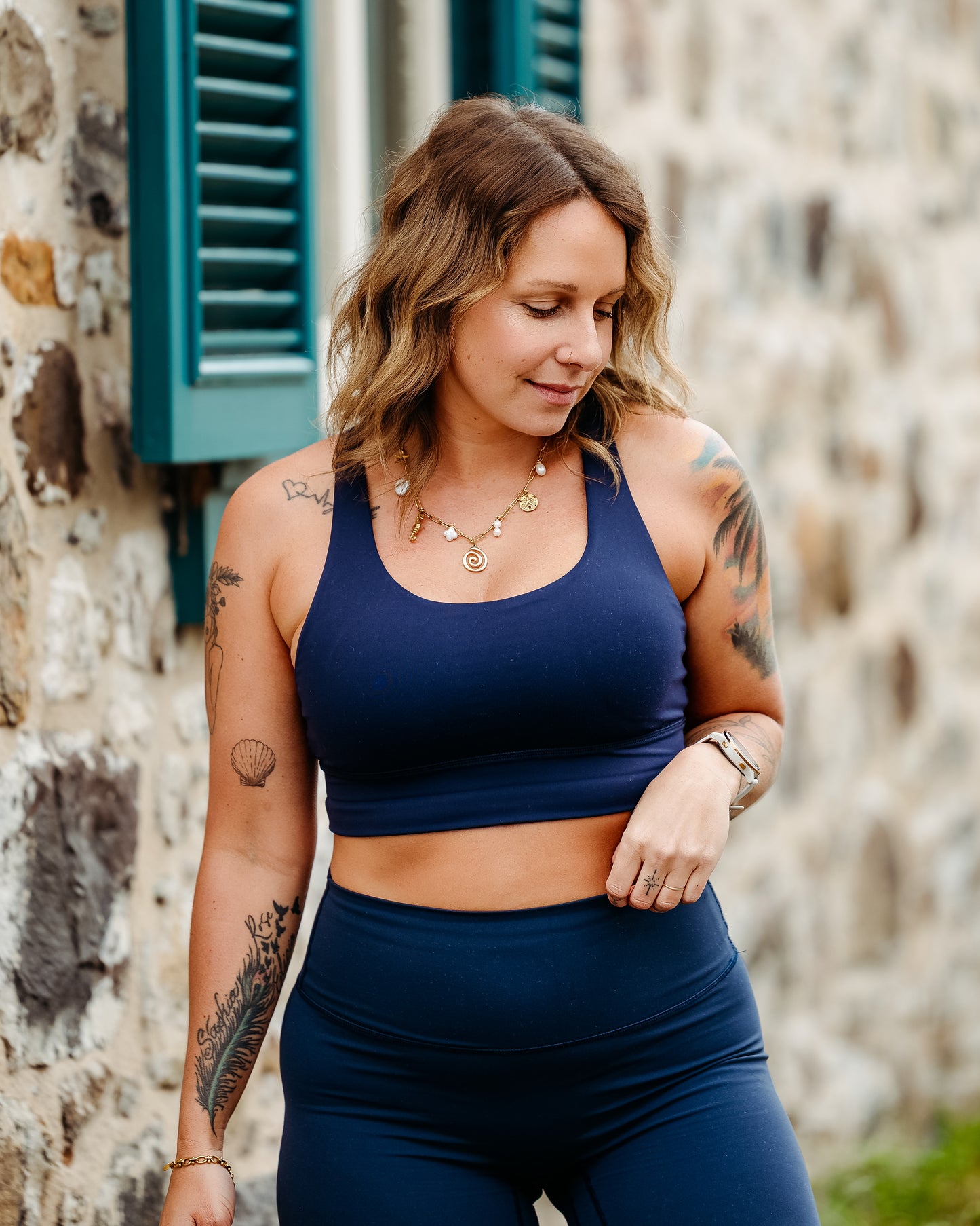 Soutien-gorge de sport Eli - Bleu Nuit