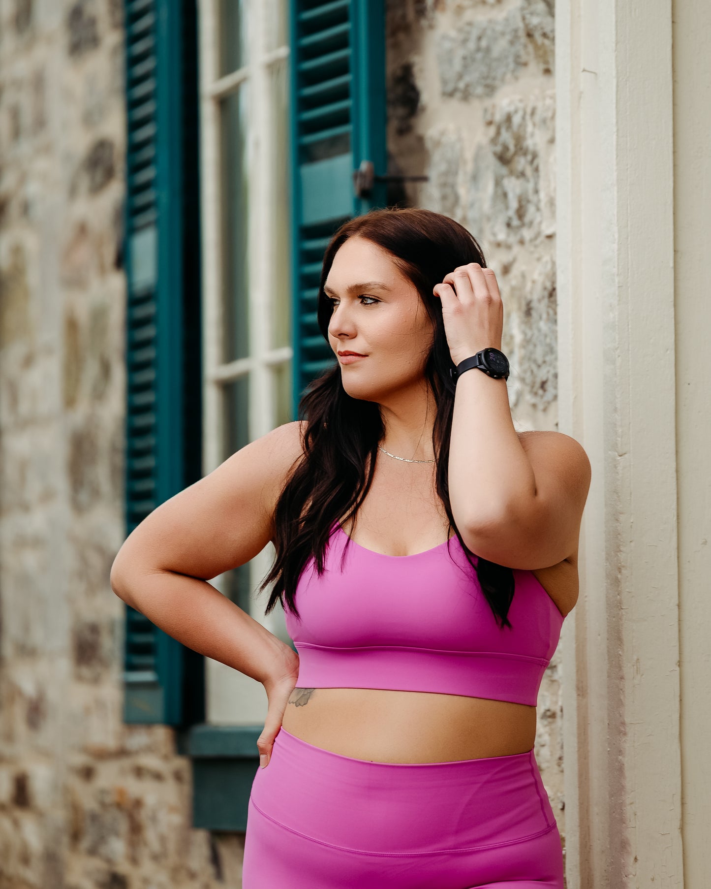Daphnée Sports Bra - Orchid