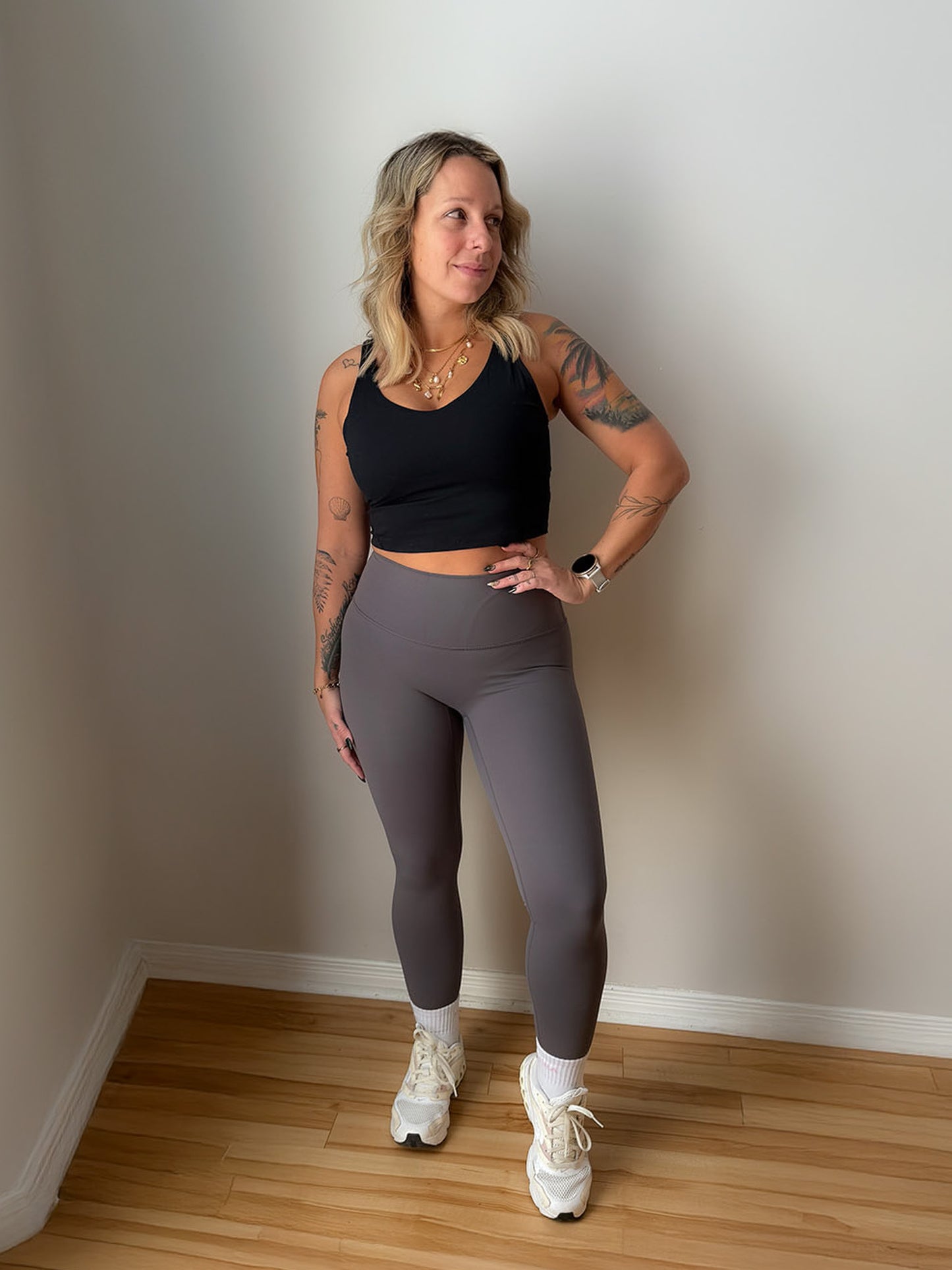 Legging à taille très haute Marlee - Graphite