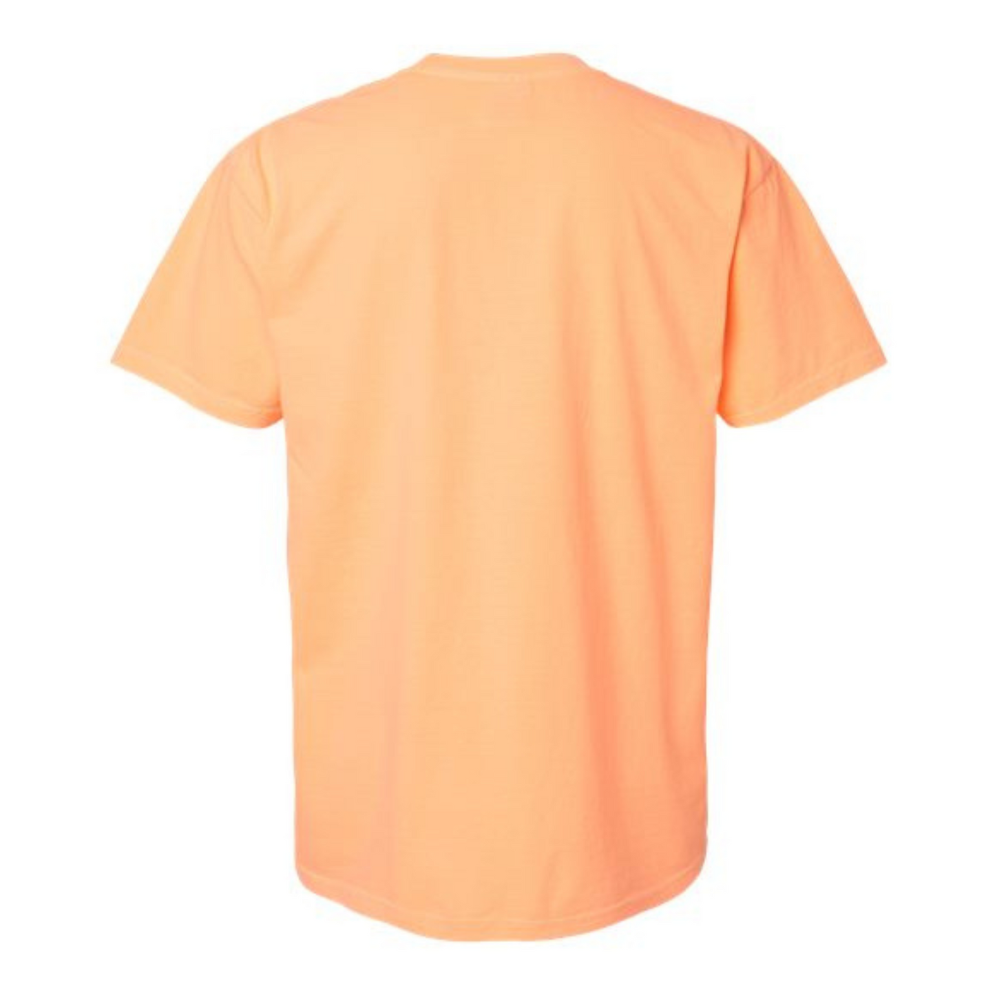 Haut à manches courtes oversized - Cantaloup