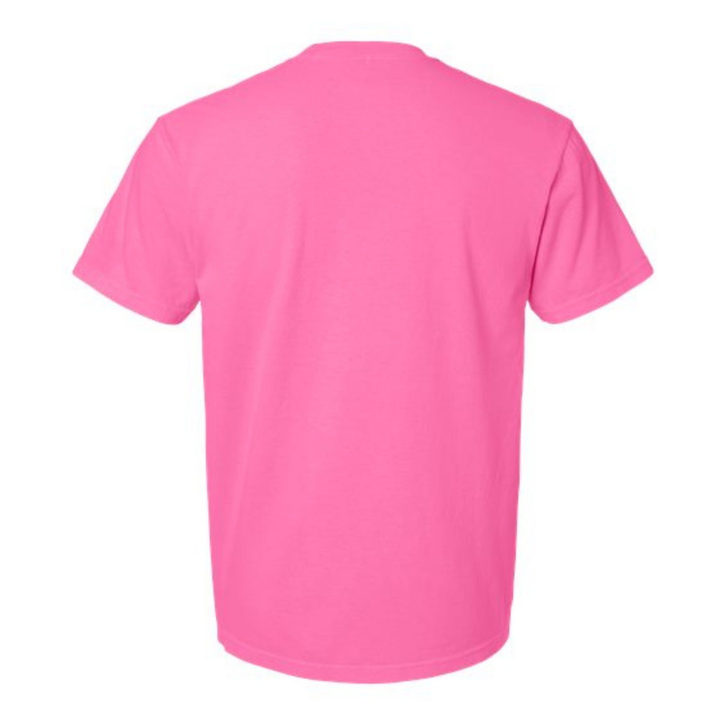 Haut à manches courtes oversized - Rose néon