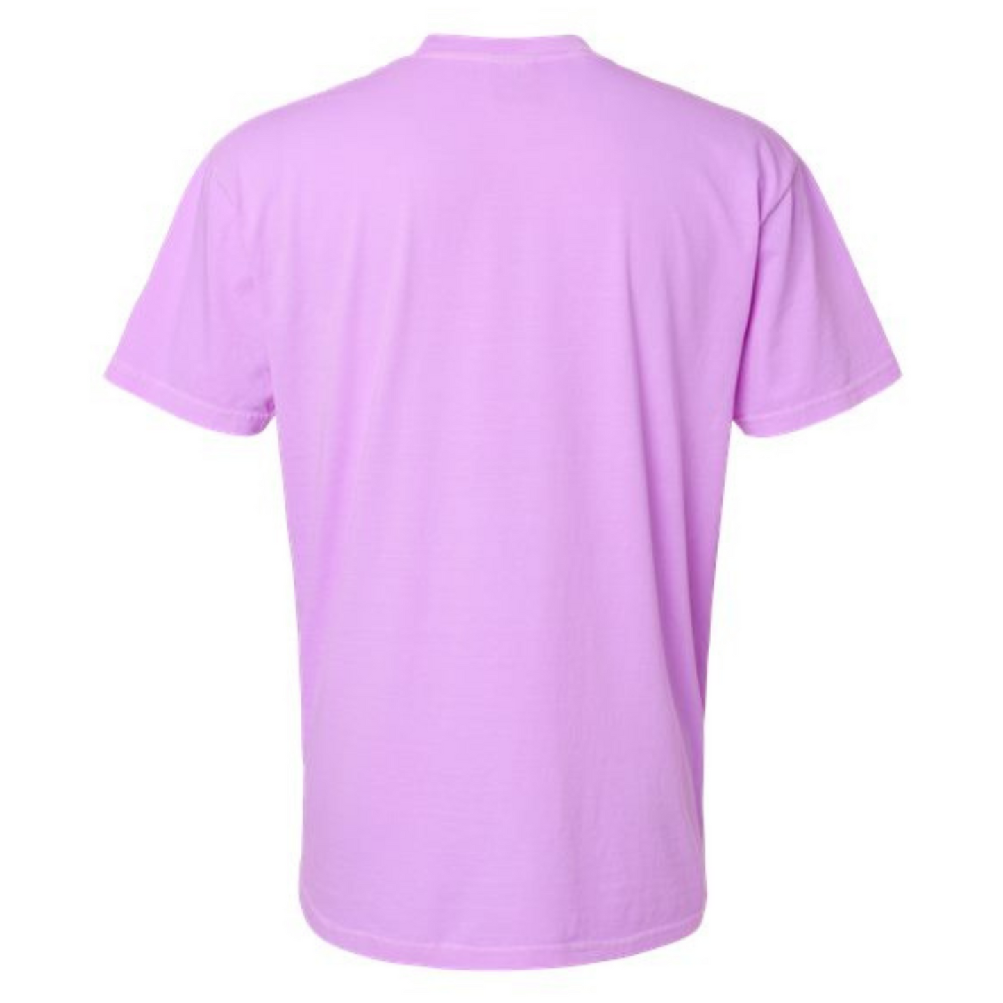 Haut à manches courtes oversized - Mauve néon