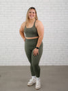 Legging à taille haute Marlee Sculpt - Kaki