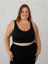 Soutien-gorge de sport Victoria - Noir