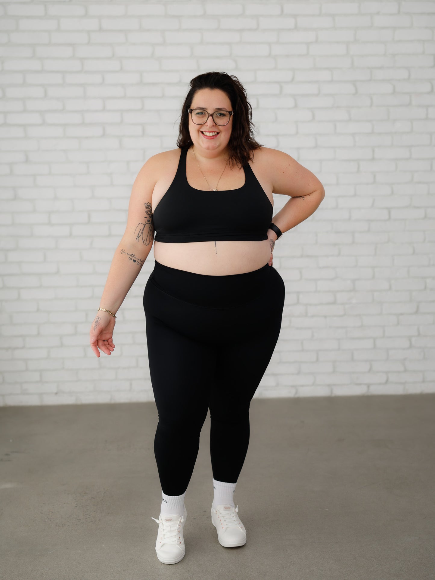 Legging à taille très haute Marlee - Noir