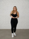 Legging à taille très haute Marlee Signature - Noir