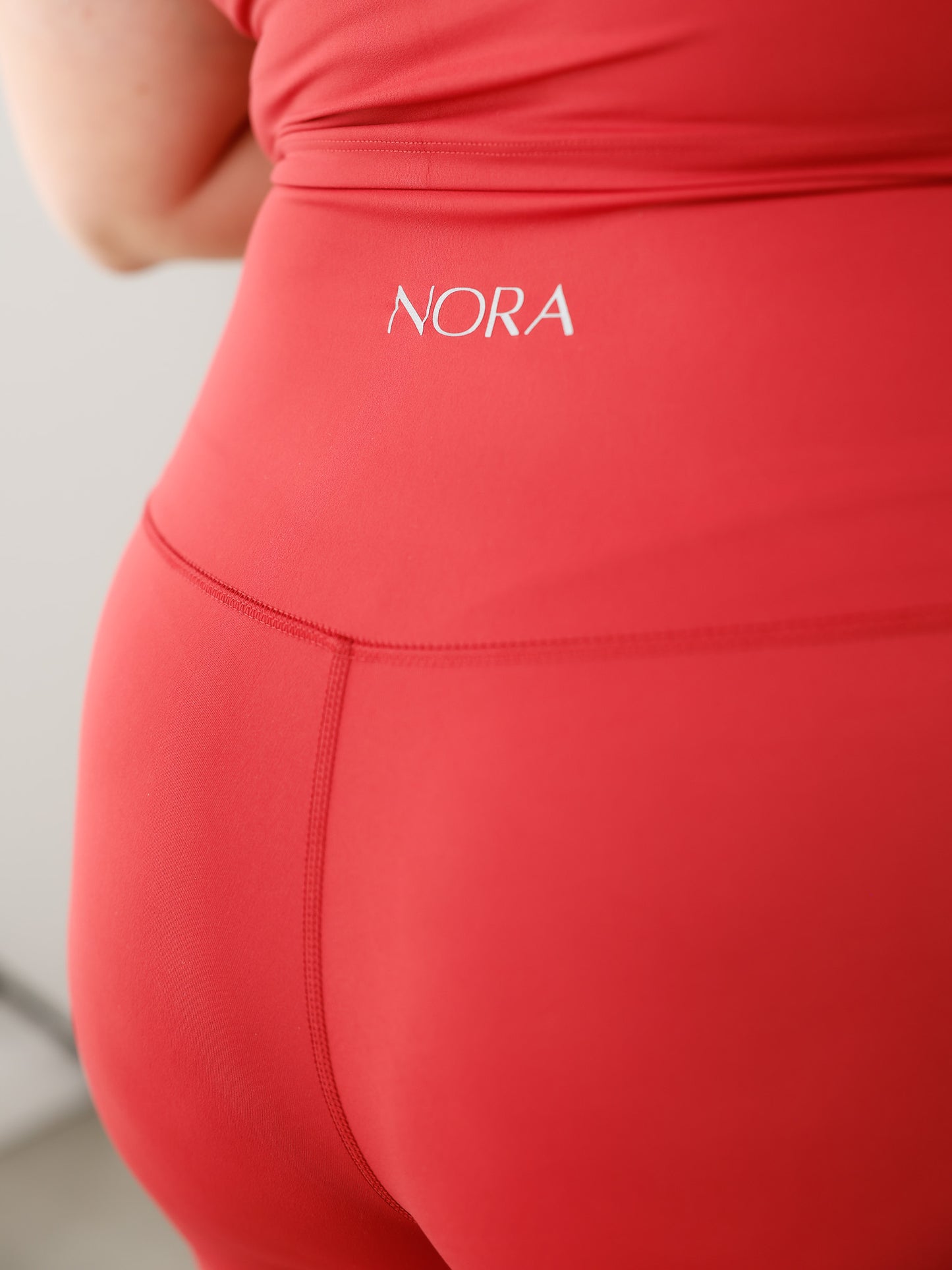 Marlee Leggings - Angora red