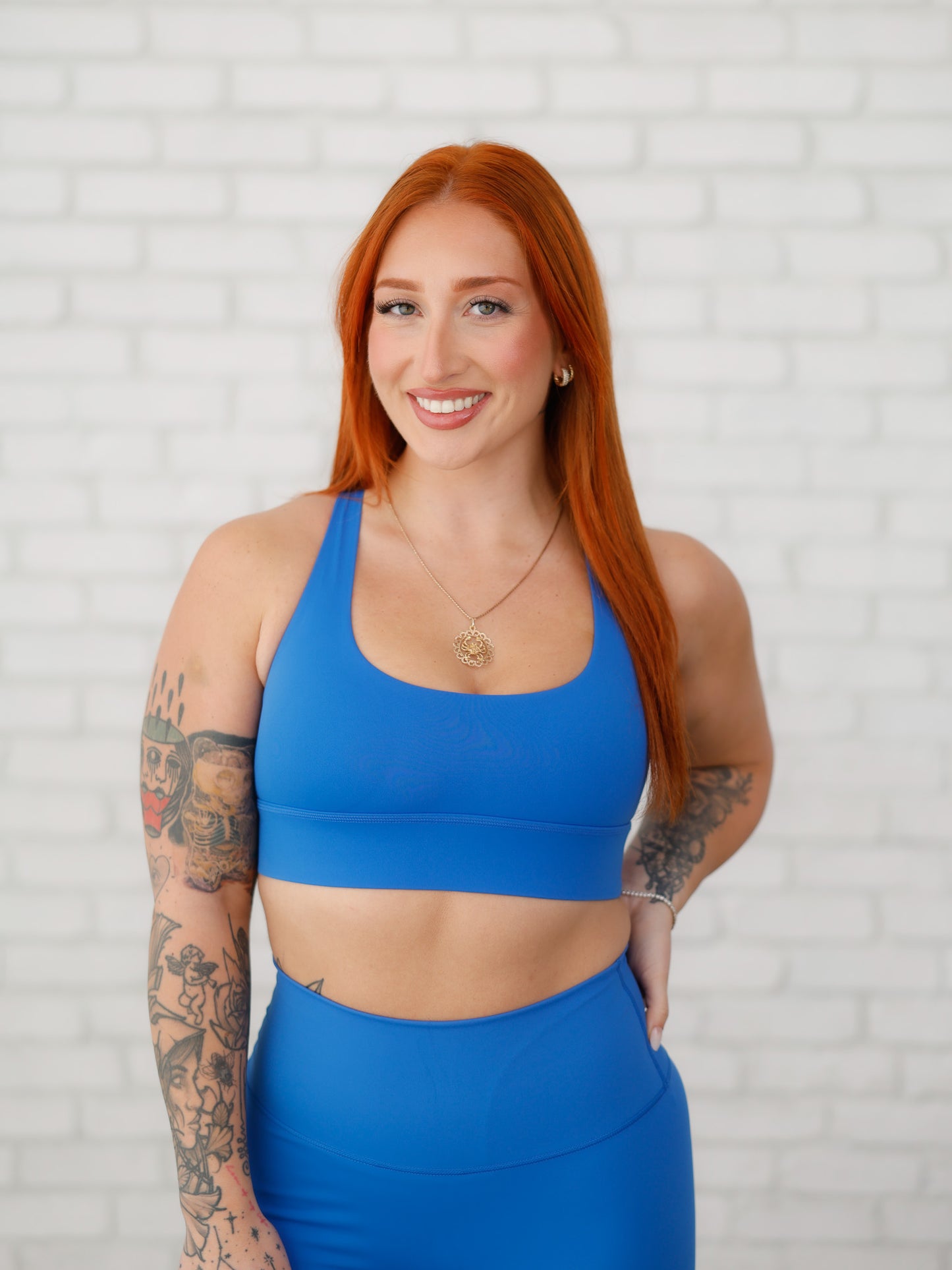 Soutien-gorge de sport Daphnée - Bleu royal