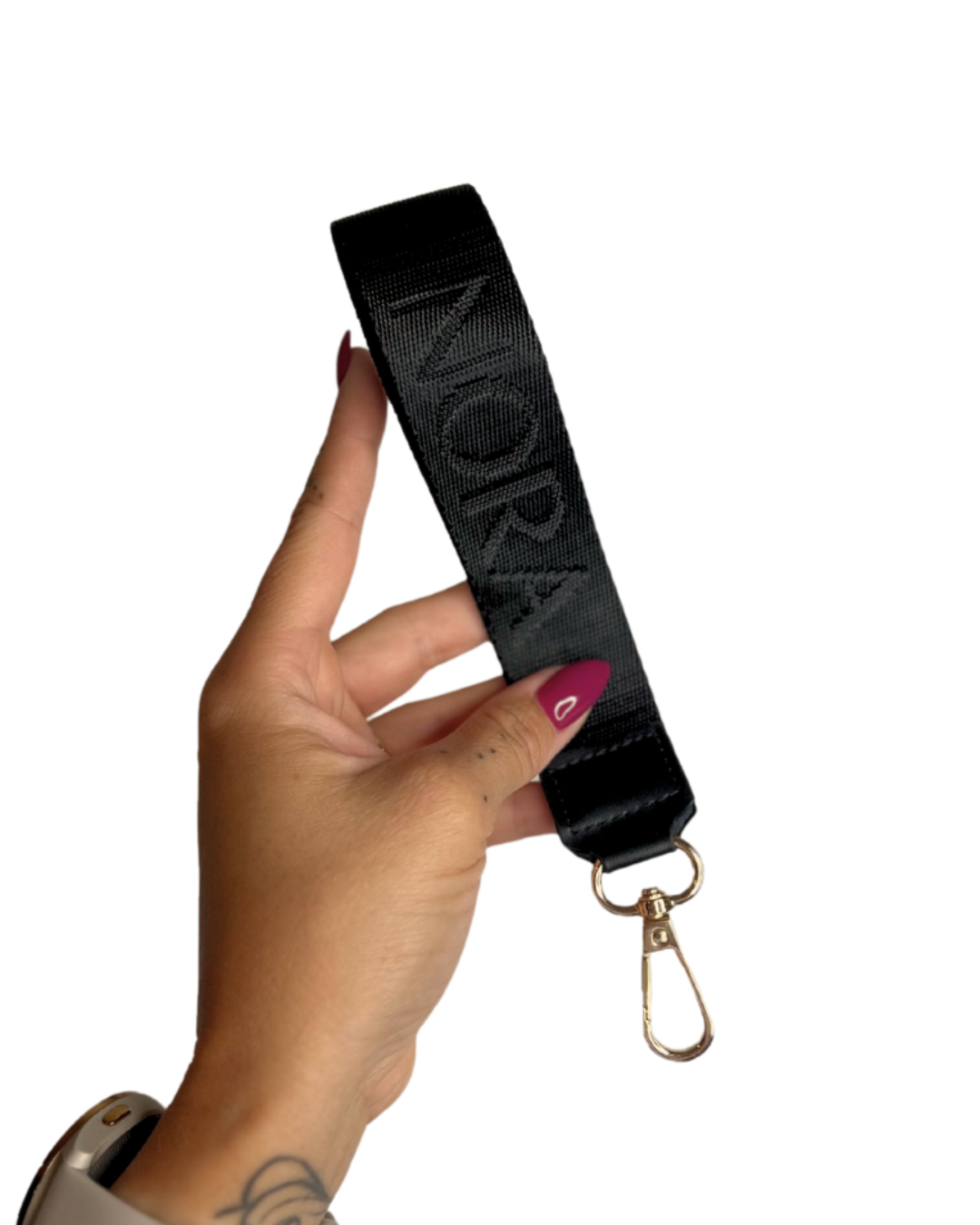 Porte-clé bracelet - Noir