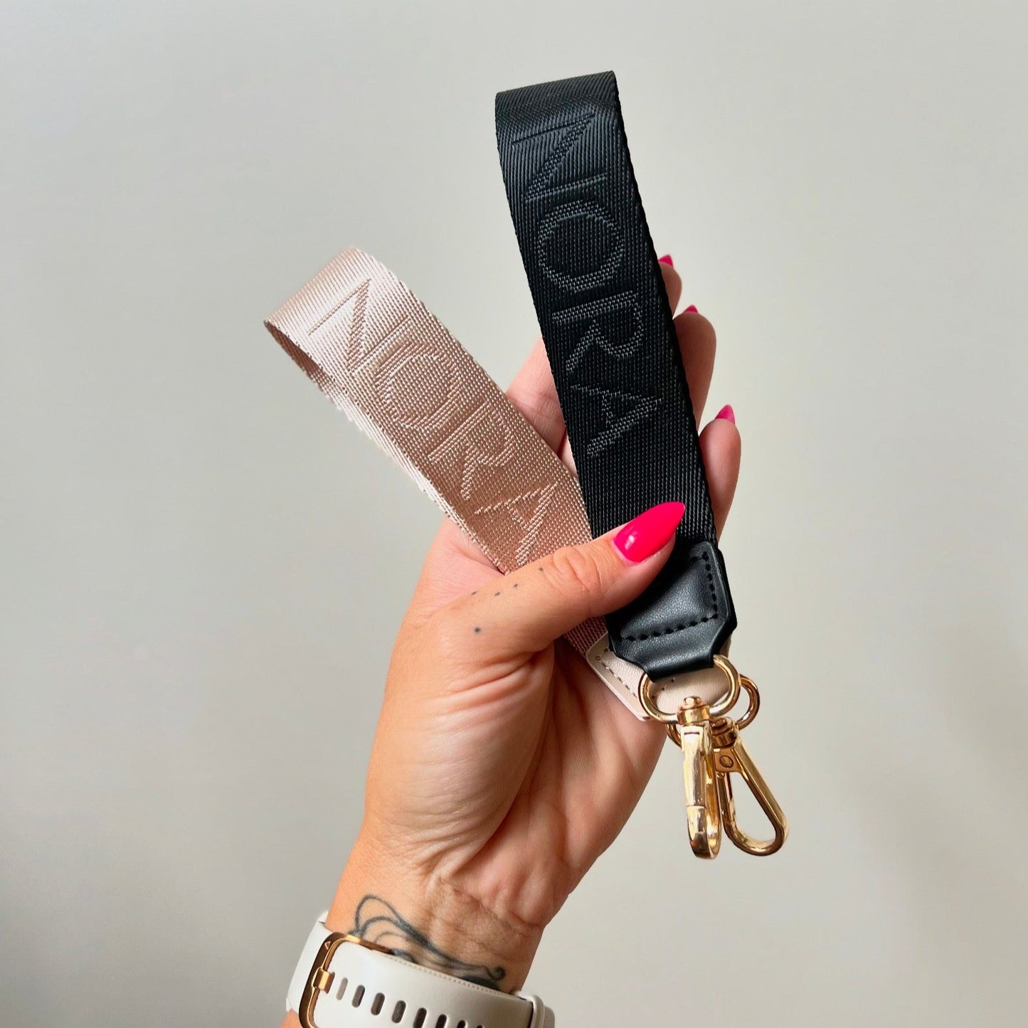 Porte-clé bracelet - Noir