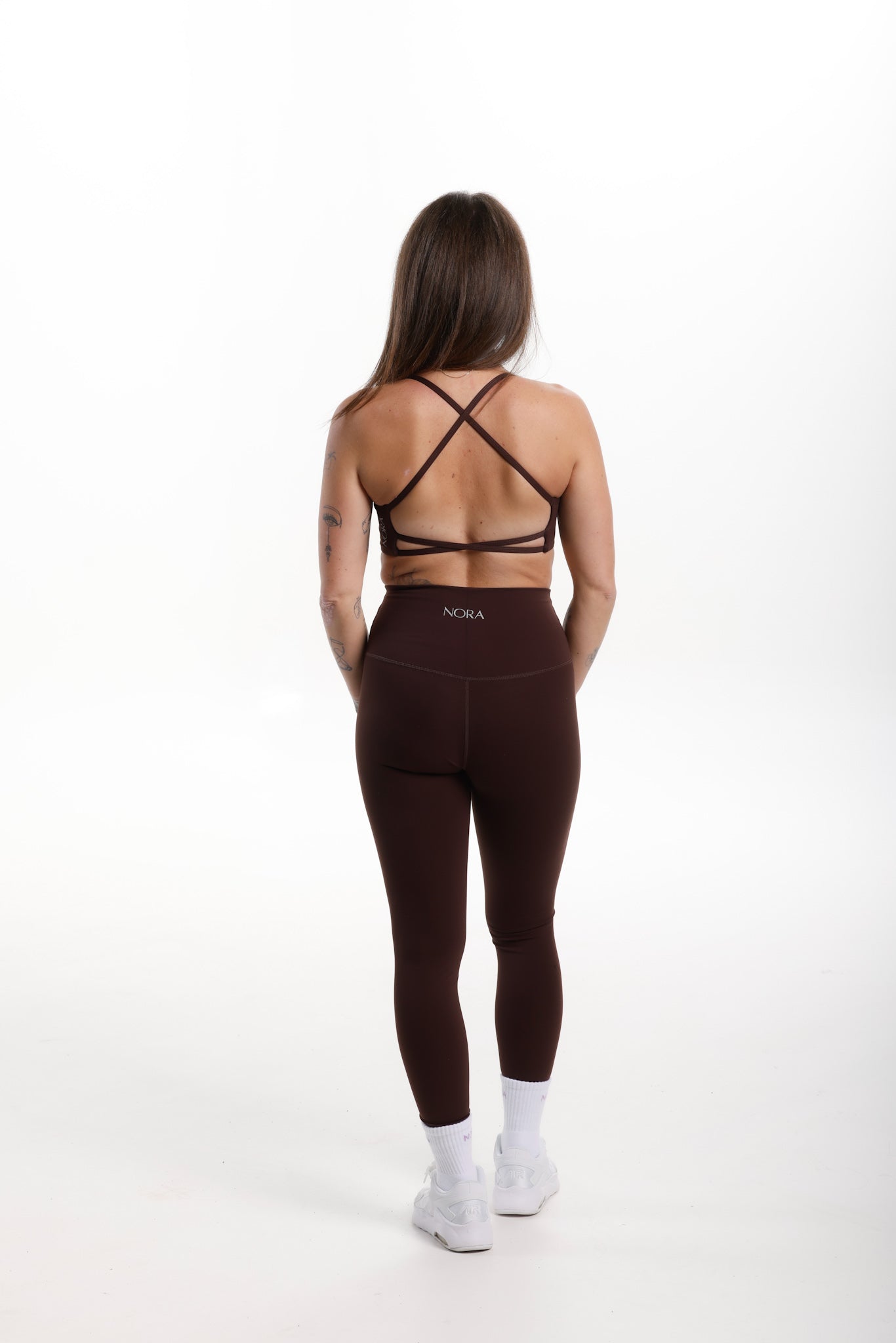 Legging à taille très haute Marlee Signature - Espresso