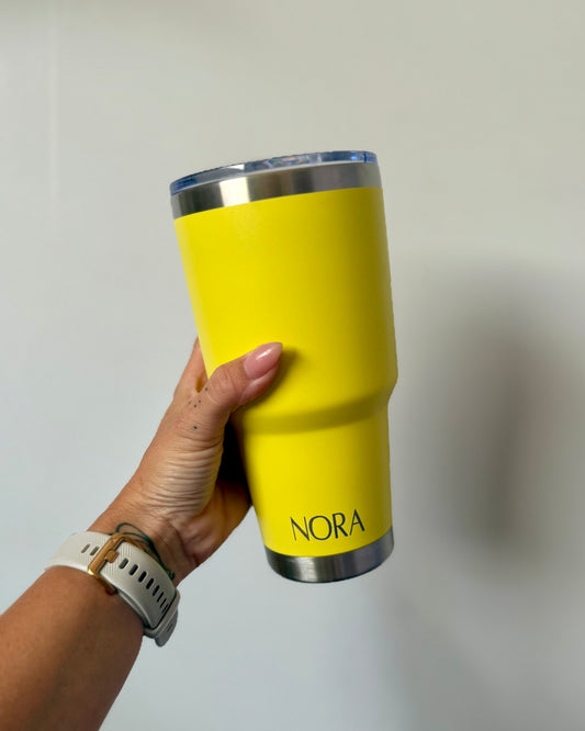 Tasse isotherme 30 oz - JAUNE