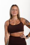 Soutien-gorge de sport Alexe - Espresso