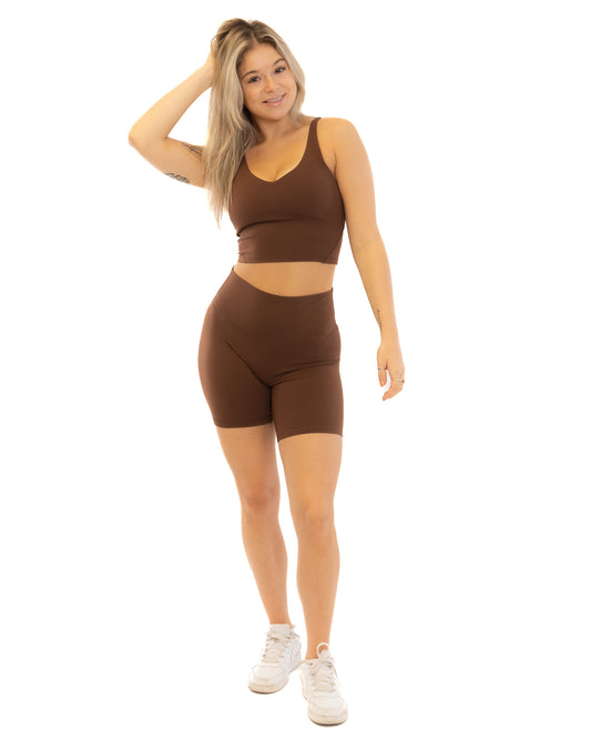 Biker short Yane - Moka