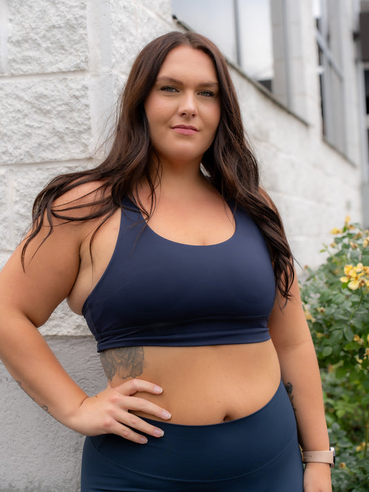 Soutien-gorge de sport Eli - Bleu Nuit