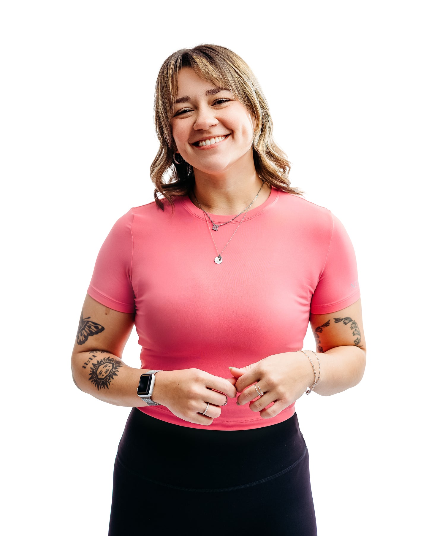 Kelly Short Sleeve Top - Cherry