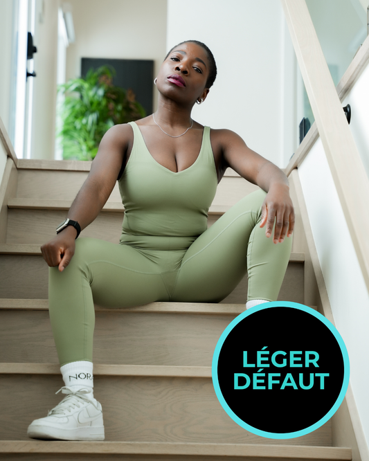 Legging Ana - Matcha *LÉGER DÉFAUT*