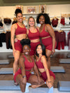 Soutien-gorge de sport Éli - Rouge