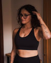 SCULPT | SOUTIEN-GORGE DE SPORT MAYA - NOIR