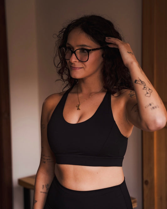 SCULPT | SOUTIEN-GORGE DE SPORT MAYA - NOIR