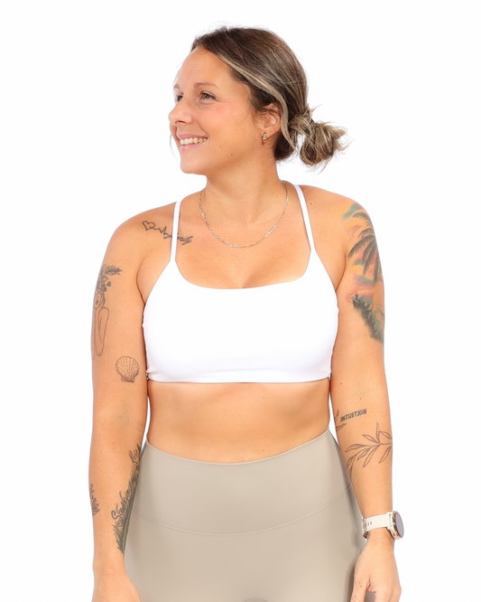 Soutien-gorge de sport Alexe - Blanc