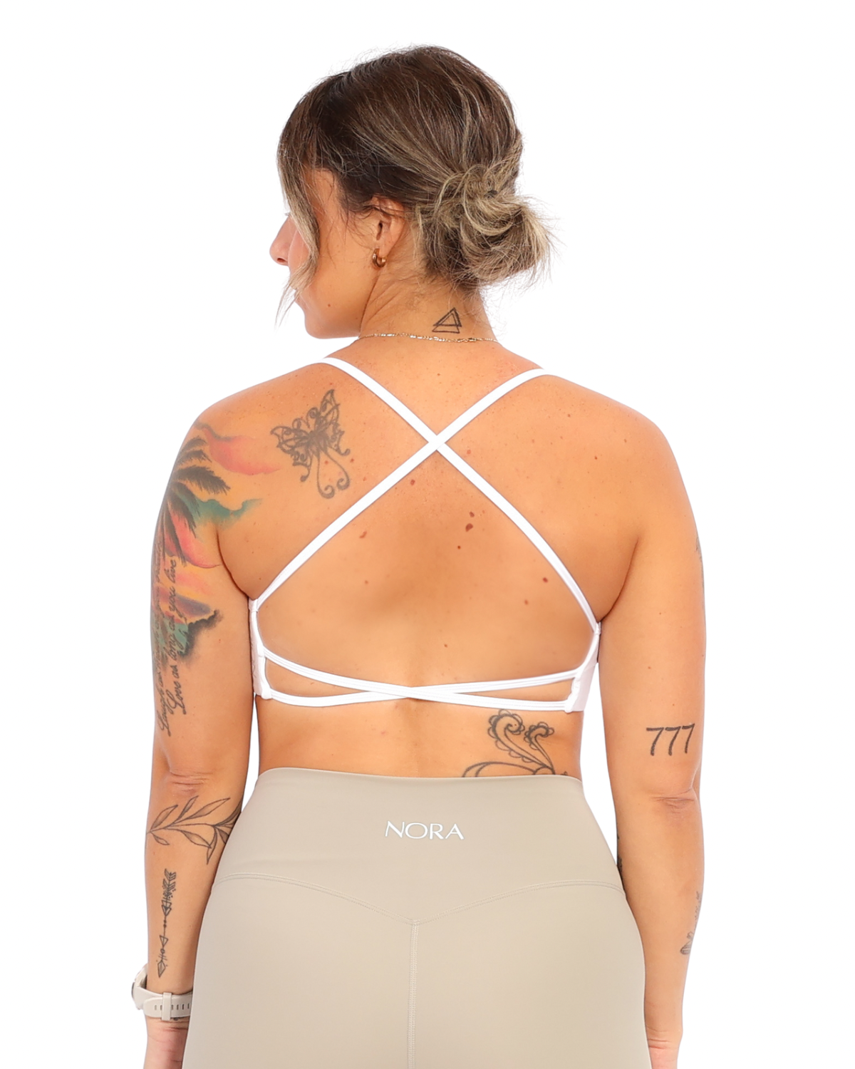 Alexe Sports Bra - White