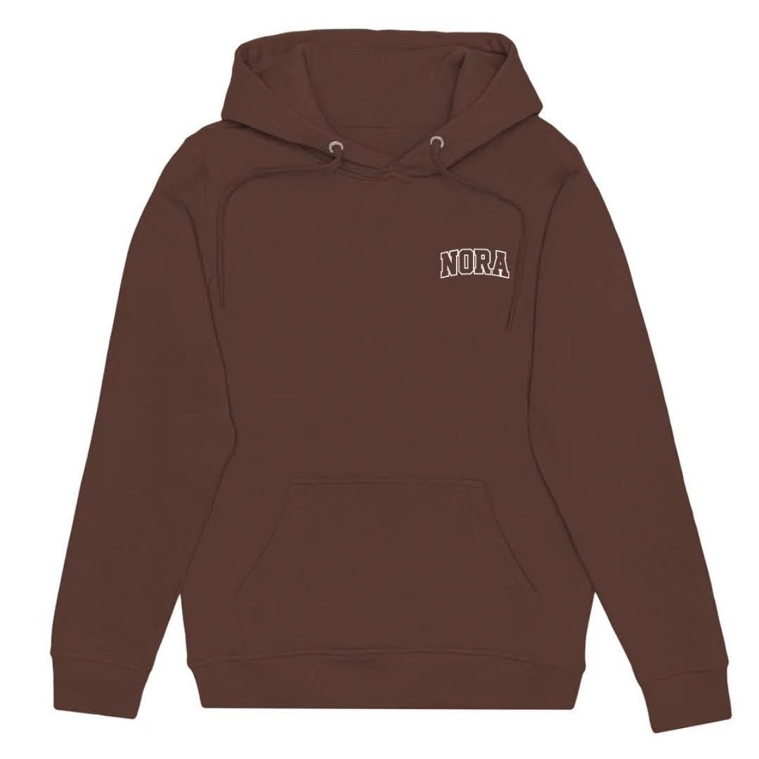Hoodie Soft Club - Brun