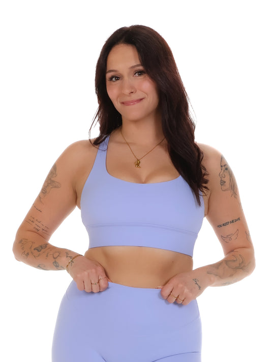 Soutien-gorge de sport Daphnée - Lilas