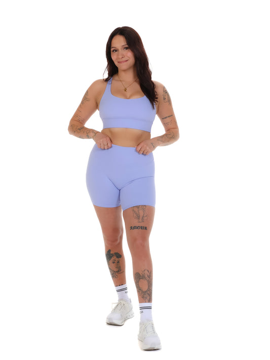 Biker short Yane - Lilas