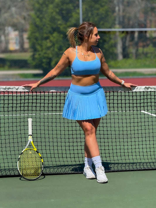 Jupe-short Eva - Azul