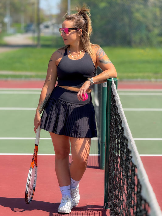 Jupe-short Eva - Noir